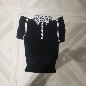 Beatrice color and ruffled sleeveless top